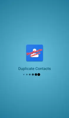 Duplicate Contacts android App screenshot 0